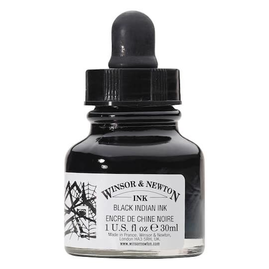 Winsor & Newton™ Draw Ink, Black Indian Ink
